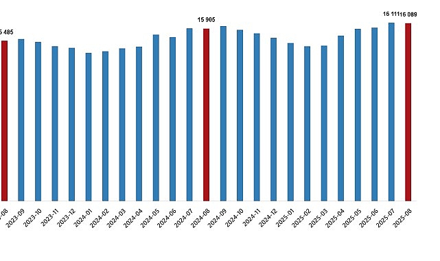 &Uuml;cretli &Ccedil;alışan İstatistikleri, Ağustos 2025
