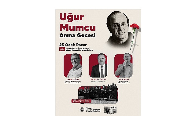 Uğur Mumcu i&ccedil;in Buca&rsquo;da anma gecesi