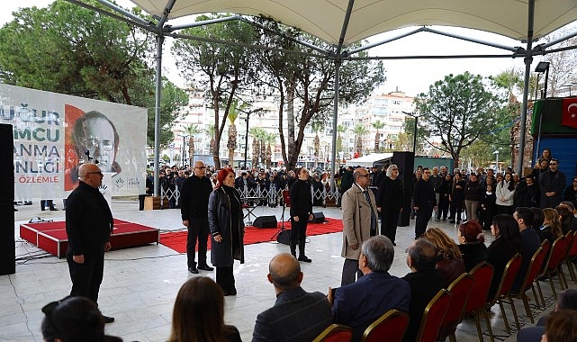 Uğur Mumcu Karabağlar &rsquo;da &Ouml;zlem, Saygı ve Aydınlık Kararlılığıyla Anıldı