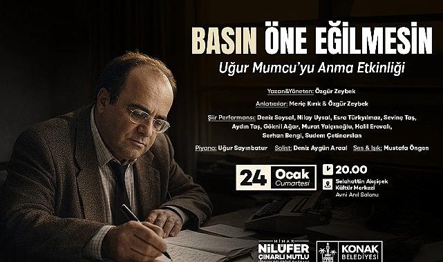 Uğur Mumcu Konak&rsquo;ta anılacak