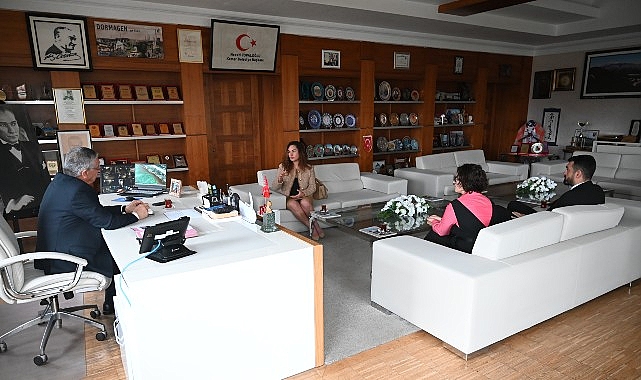Ukrayna&rsquo;nın Antalya Konsolosu Kuchma&rsquo;dan Başkan Topaloğlu&rsquo;na ziyaret