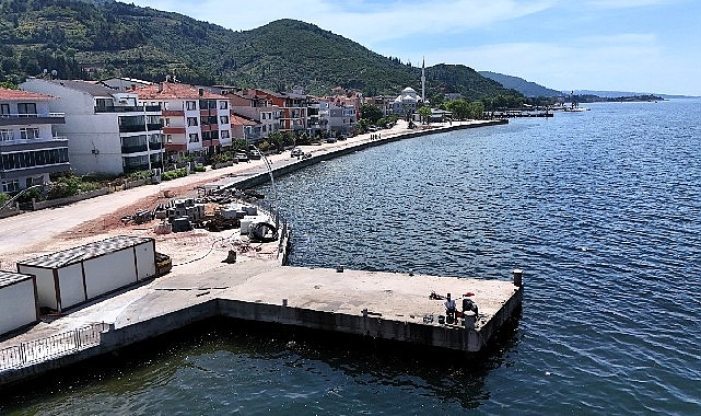 Ulaşlı&rsquo;daki dalga kırıcı set, taşkın riskini &ouml;nleyecek