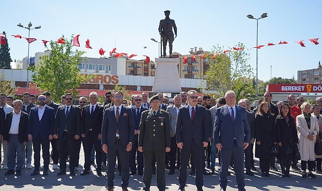 Ulu &Ouml;nder Atat&uuml;rk'&uuml;n Edremit'e gelişinin 91. Yılı coşkuyla kutlandı