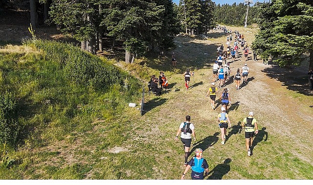Uludağ Premium Ultra Trail&rsquo;de spor ve sanat buluştu