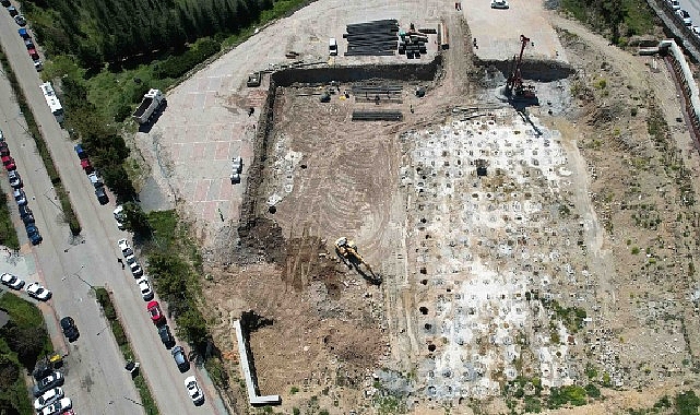 Umuttepe Cami ve Otoparkı'nda &ccedil;alışmalar başladı