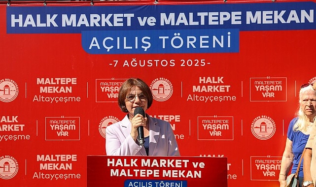 &Uuml;reticiden halka g&uuml;venli gıdanın ikinci adresi Altay&ccedil;eşme&rsquo;de hizmete a&ccedil;ıldı