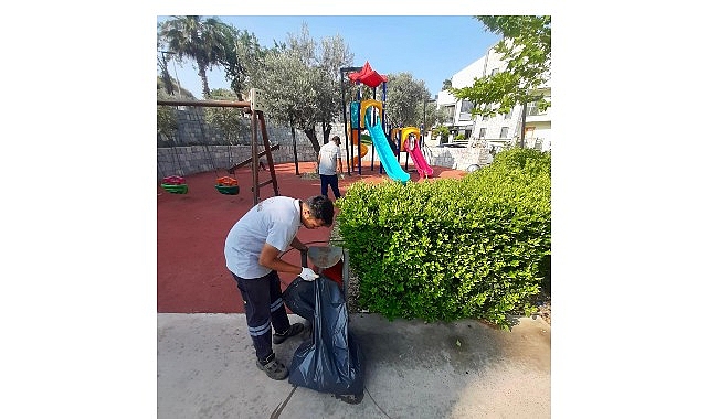 Urla&rsquo;da bayram ve yaz sezonu i&ccedil;in yoğun mesai