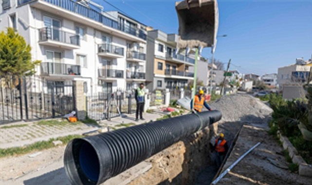 Urla&rsquo;da taşkınlara karşı 160 milyon liralık altyapı yatırımı