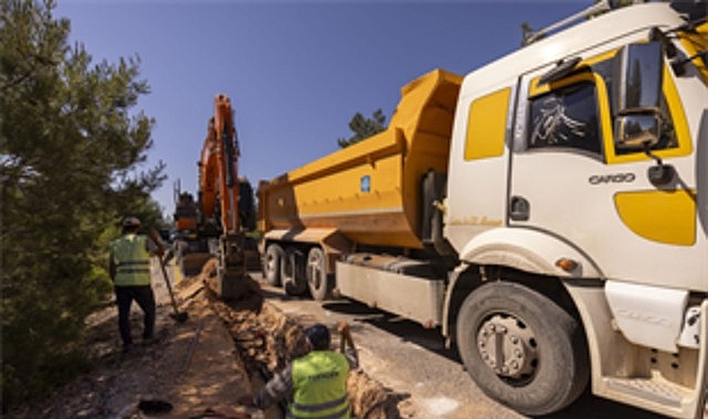 Urla&rsquo;ya 40 kilometrelik i&ccedil;me suyu hattı