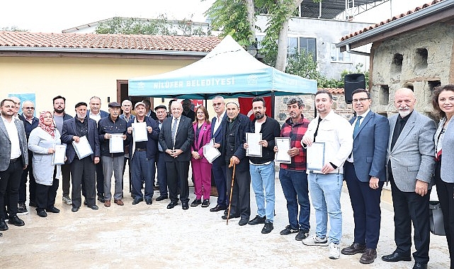 &Uuml;r&uuml;nl&uuml;'de 275 hak sahibine imarlı tapu sevinci