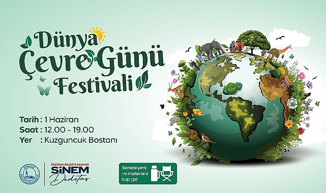 &Uuml;sk&uuml;dar&rsquo;da D&uuml;nya &Ccedil;evre G&uuml;n&uuml; Festivali D&uuml;zenlenecek