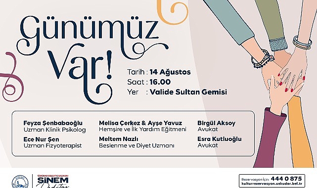 &Uuml;sk&uuml;dar&rsquo;da &ldquo;G&uuml;n&uuml;m&uuml;z Var&rdquo; Etkinliği Başlıyor