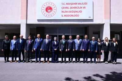 Vali K&ouml;k, &Ccedil;evre, Şehircilik ve İklim Değişikliği İl M&uuml;d&uuml;rl&uuml;ğ&uuml;nde İncelemelerde Bulundu