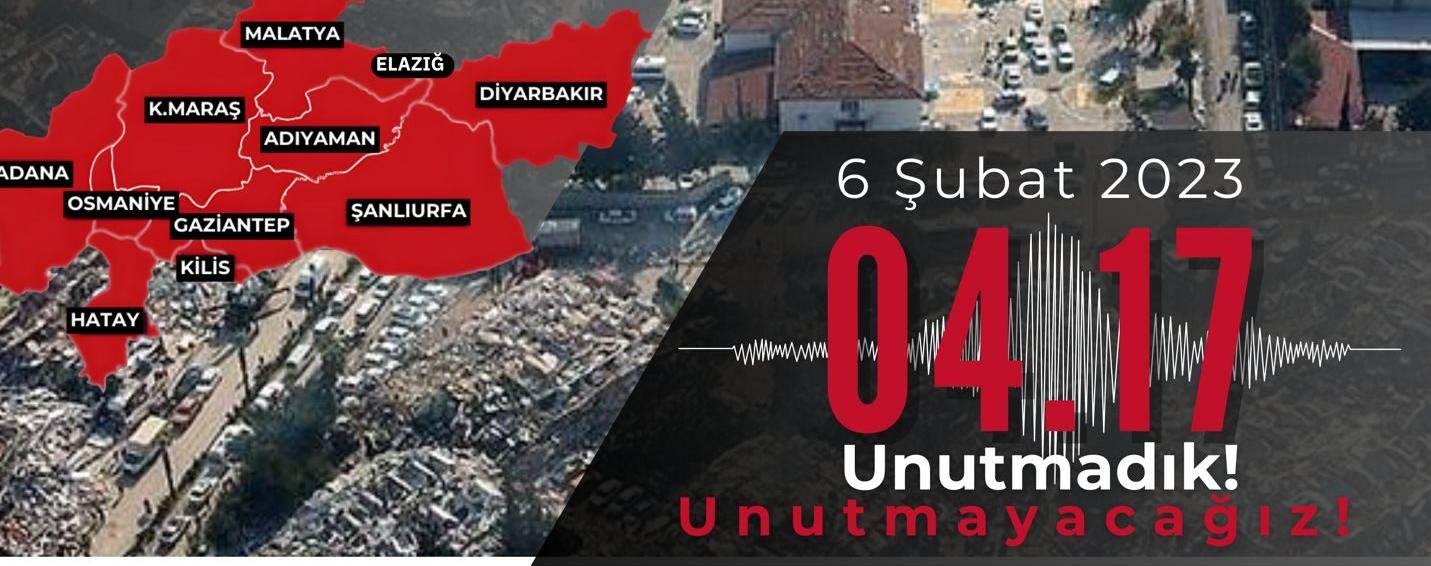 Valimiz Sayın Ali Fidan&rsquo;ın 6 Şubat Deprem Mesajı