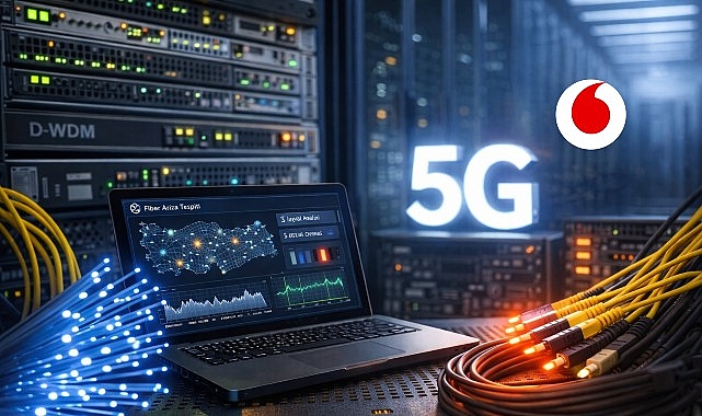 Vodafone&rsquo;dan 5G Yolunda Fiber Optik Omurga Şebeke Operasyonlarında Yapay Zekalı Yeni Adım