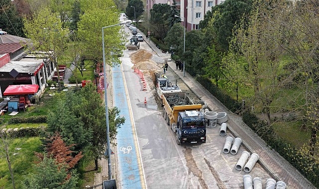 Yahya Kaptan&rsquo;a 940 Metrelik Yeni Yağmur Suyu Hattı