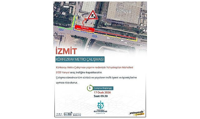 Yahyakaptan&rsquo;ta trafik d&uuml;zenlemesi
