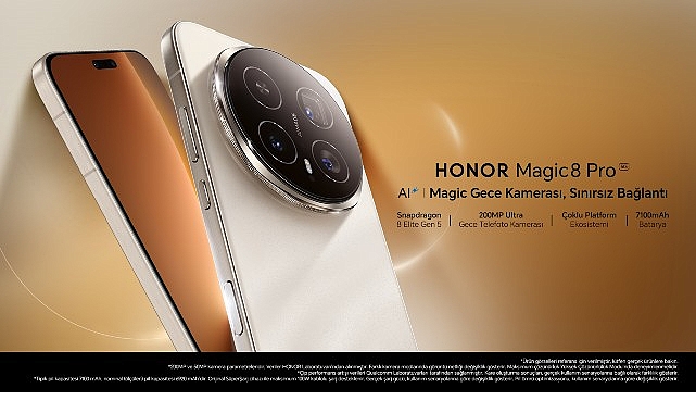 Yapay Zek&acirc; &Ccedil;ağının Amiral Gemisi: HONOR Magic8 Pro Yakında T&uuml;rkiye&rsquo;de