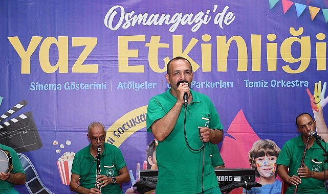 Yaz etkinliklerinde &ccedil;ocuklar ve aileler doyasıya eğlendi