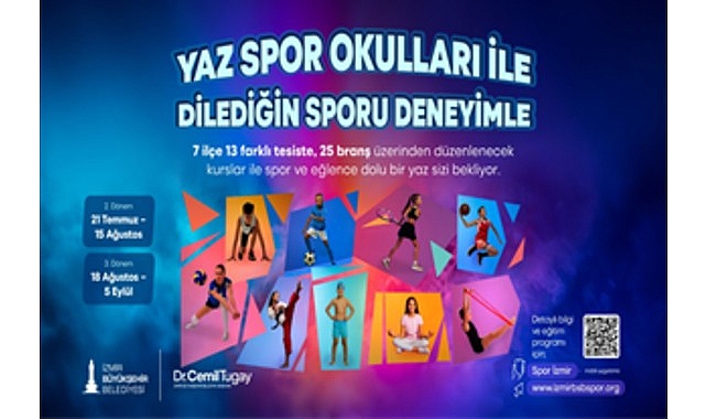 Yaz Spor Okulları&rsquo;nda ikinci d&ouml;nem kayıtları başlıyor
