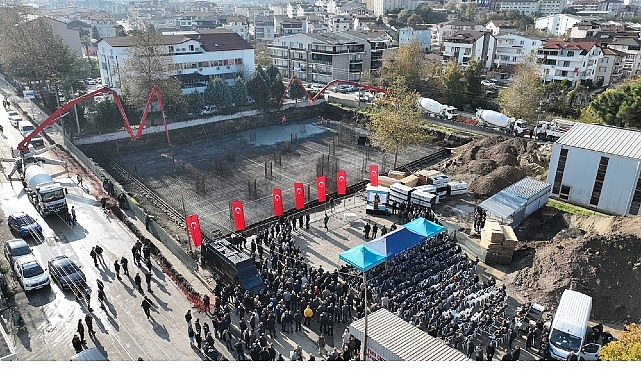 Yeni &Ccedil;iftlik Ulu Camii&rsquo;nin Temeli T&ouml;renle Atıldı
