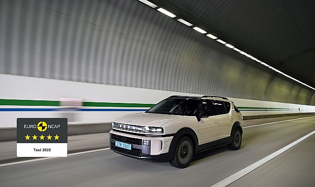 Yeni Hyundai NEXO, Euro NCAP G&uuml;venlik Testlerinden Beş Yıldız Aldı