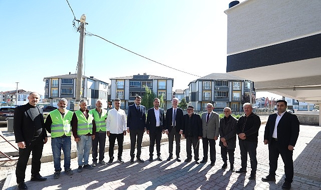Yeni Mahalle&rsquo;de 11 Sokakta Tretuvar &Ccedil;alışması S&uuml;r&uuml;yor