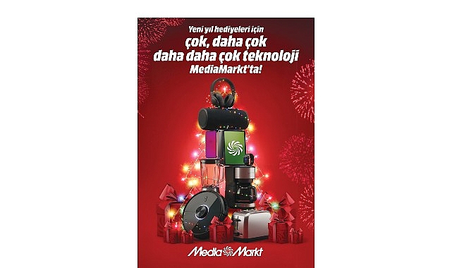 Yeni yıl heyecanına MediaMarkt &lsquo;Yeni Yıl Kampanyası&rsquo; ile ortak oluyor