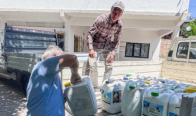 Yenişehir Belediyesinden &ccedil;ift&ccedil;iye organik g&uuml;bre desteği