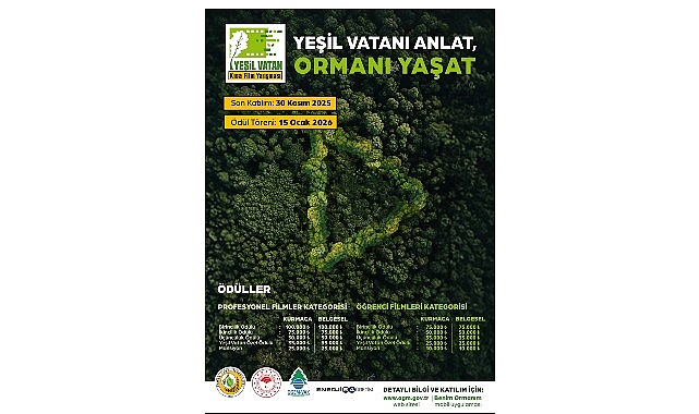Yeşil Vatan Film Yarışması&rsquo;nda başvurular 30 Kasım&rsquo;a kadar uzatıldı