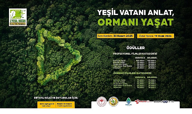 Yeşil Vatan Kısa Film Yarışması&rsquo;nda finalistler belli oldu