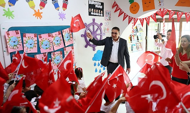 Yiğit, anaokulu &ouml;ğrencilerinin 23 Nisan coşkusuna ortak oldu