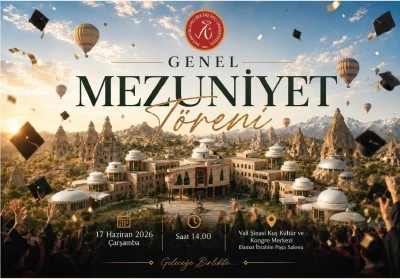 Y&Ouml;K Başkanı Prof. Dr. Erol &Ouml;zvar&rsquo;ın Katılımıyla Mezuniyet Coşkusu