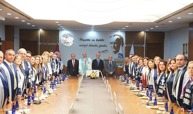 Y&Ouml;K Başkanı Prof. Dr. &Ouml;zvar Ege &Uuml;niversitesinde