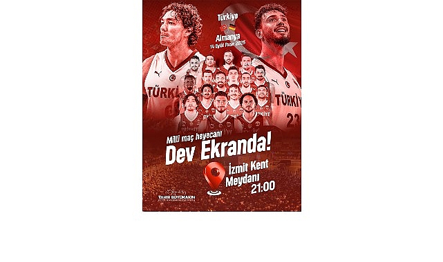 Y&uuml;rekler 12 Dev Adam i&ccedil;in Kent Meydanı'nda atacak